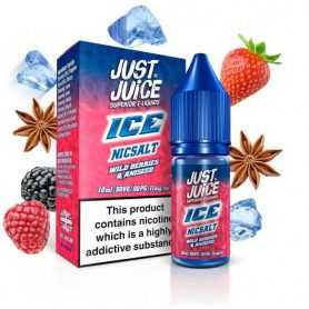 Nic Salt Wild Berries Aniseed Ice 10ml - Just Juice