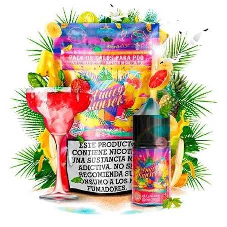 Pack Fruity Sunset + NikoVaps 30ML - Oil4Vap Sales