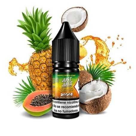 Papaya, Pineapple & Coconut 10ml - Just Juice Ice 50/50