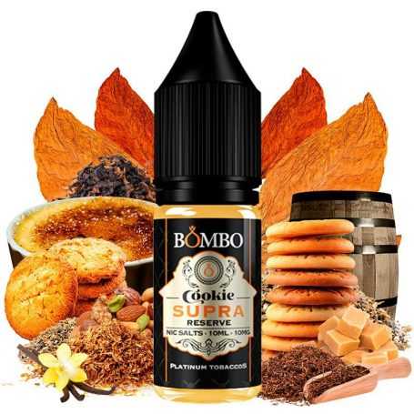 Cookie Supra Reserve 10ml - Platinum Tobaccos Nic Salts by Bombo
