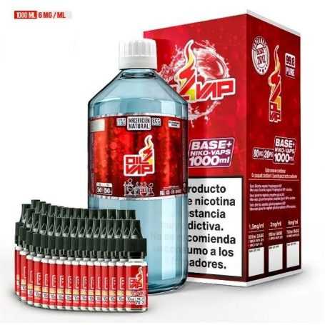 Pack Base + Nicokits 6 mg 1L - Oil4vap