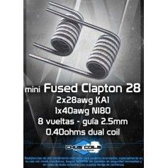 Mini Fused Clapton 0.4 Ohm - Chus Coils